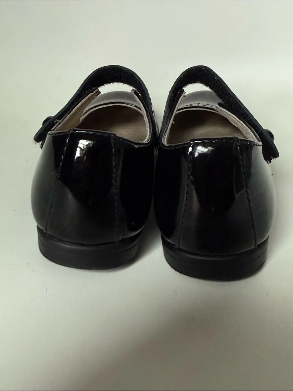 FootMates Girls' Black Patent Mary Jane Moccasins